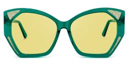 Routh Geometric Green Glasses12