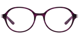 Silvia Oval Purple Tortoise Glasses0