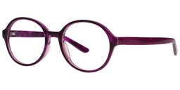 Silvia Oval Purple Tortoise Glasses2
