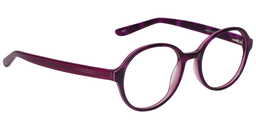 Silvia Oval Purple Tortoise Glasses3