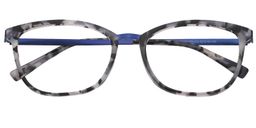 Adelaide Rectangle Blue Black Glasses1