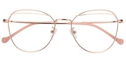 Debra Geometric Beige Glasses1