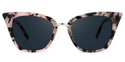 Martha Cat Eye Pink Floral Glasses8