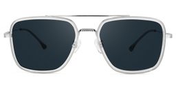 Nayeli Aviator Gray-Silver Glasses7