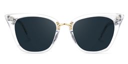 Martha Cat Eye Clear Glasses5