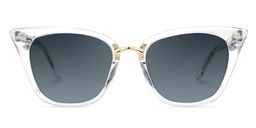 Martha Cat Eye Clear Glasses11