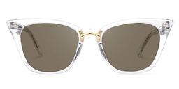 Martha Cat Eye Clear Glasses8