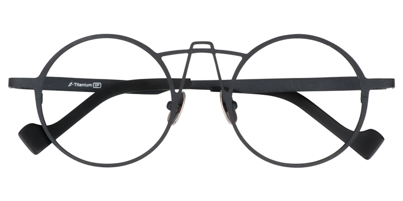 Round Dark Blue Glasses | Zeelool Optical Online1