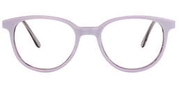 Todd Round Light Purple Glasses0
