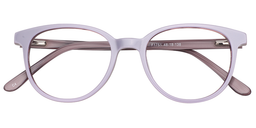 Todd Round Light Purple Glasses1