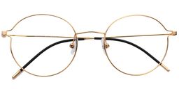 Rory Round Titanium Glasses 1