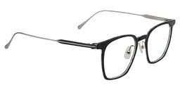 Vincent Rectangle Black Glasses3