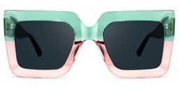Brandon Square Green-Pink Glasses7