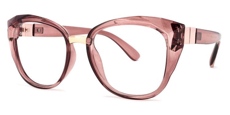 Mouna Cateye Dusty-Pink Glasses