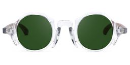 Charlie Round Clear Glasses7