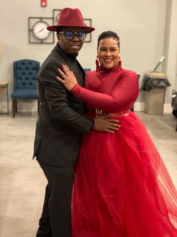 Truly a night to remember. These earrings made quite a statement even 0