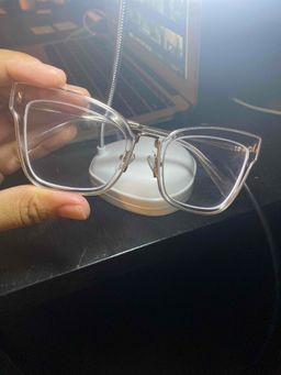 kinds small on my face but still cute. more of men eye wear. love how 0