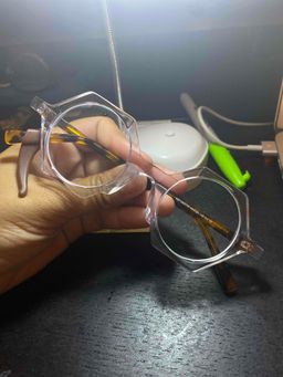 kinds small on my face but still cute. more of men eye wear. love how 1