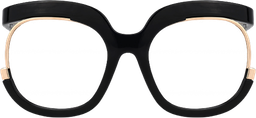 Darice Round Black Glasses4