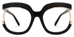 Darice Round Black Glasses0