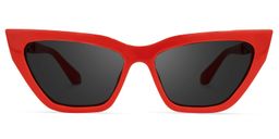 Mariilyn Butterfly Clear Sunglasses0