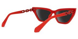 Mariilyn Butterfly Clear Sunglasses2