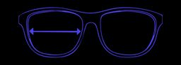 zeelool eyeglasses lens width