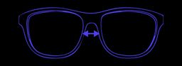 zeelool eyeglasses bridge width